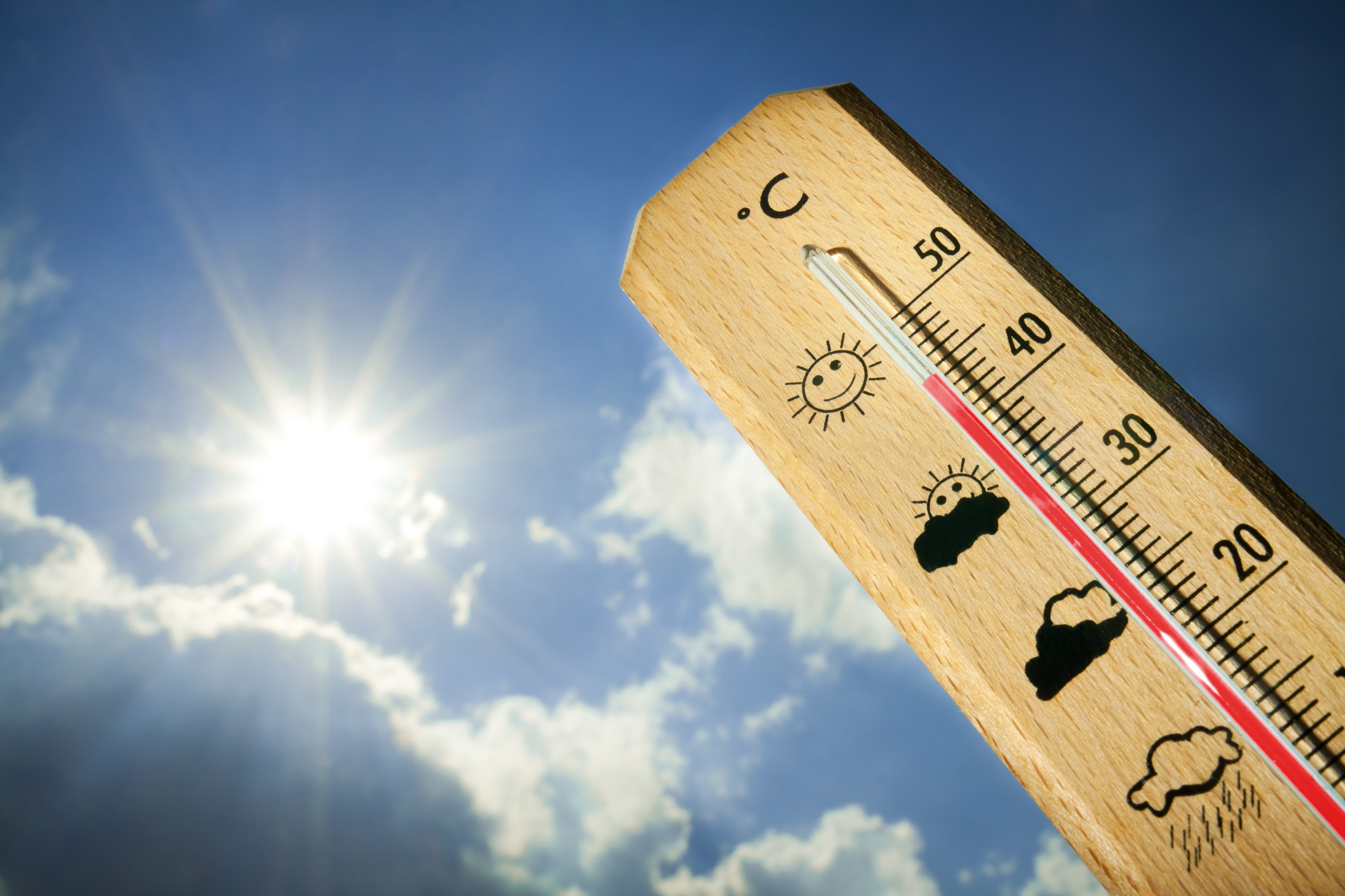 El Insivumeh reporta altas temperaturas en los próximos días. (Foto Prensa Libre: Servicios)
