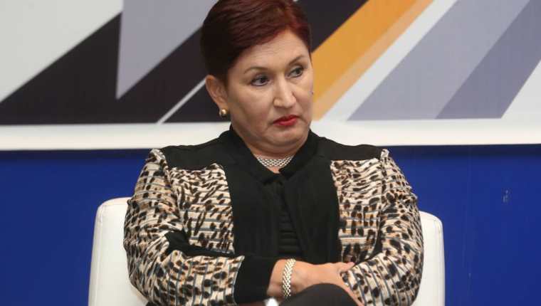 Thelma Aldana, candidata presidencial proclamada por el Movimiento Semilla. (Foto Prnsa Libre: Hemeroteca PL)