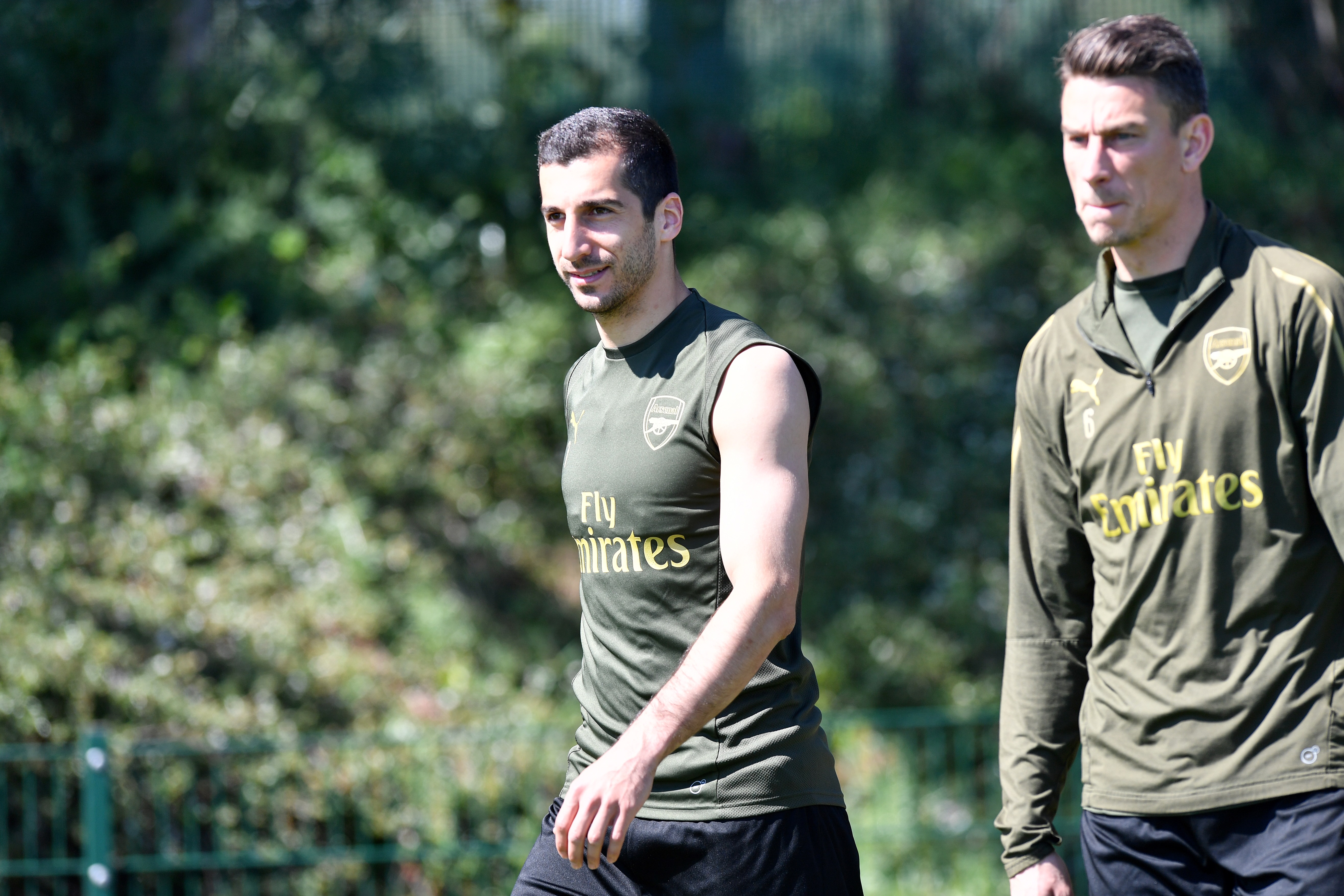 Mkhitaryan es una de las piezas clave del Arsenal, no estará presente en la final de la Europa League por decisión personal. (Foto Prensa Libre: AFP)