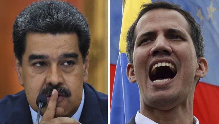 Tanto Nicolás Maduro como Juan Guaidó se asumen como presidentes de Venezuela.