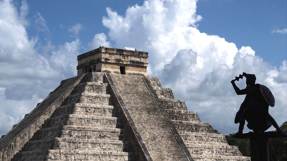 En toda la región existen vestigios mayas y algunas de sus ciudades más importantes, como Chichen Itzá, están en México. (Foto Prensa Libre: Getty Images)