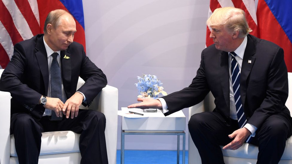 Vladimir Putin y Donald Trump sostuvieron un diálogo sobre Venezuela, informó la Casa Blanca. Foto:Getty Images