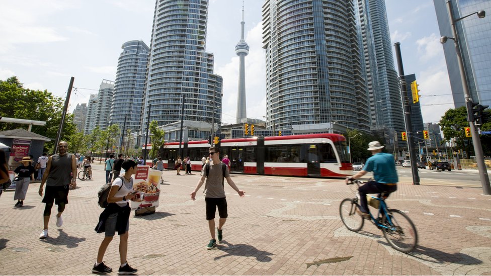 Toronto es una de las ciudades más grandes de Norteamérica.