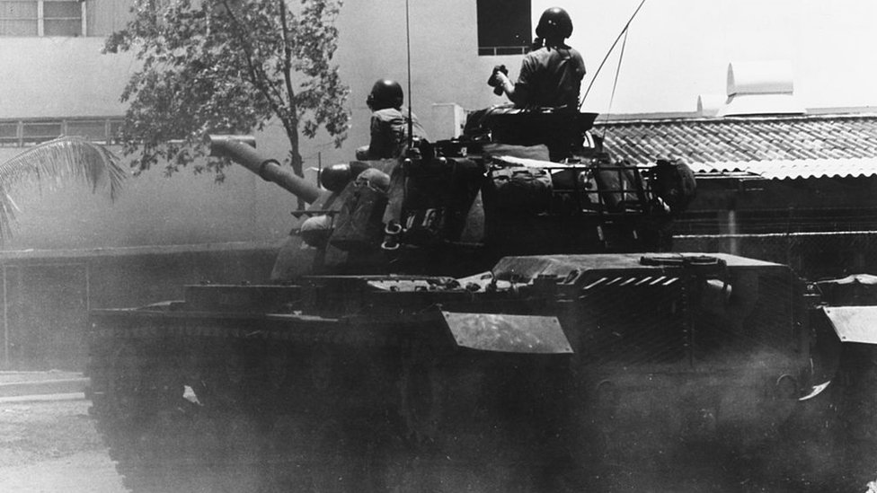 En 1965, las fuerzas estadounidenses desembarcaron en República Dominicana. Foto:Getty Images