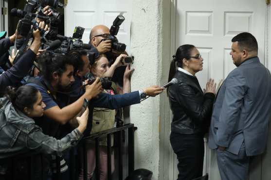 El 10 de octubre de 2018 después de 17 horas la ex presidenta fue sentenciada a 15 años de prisión por el caso Agua Mágica. Foto Prensa Libre 