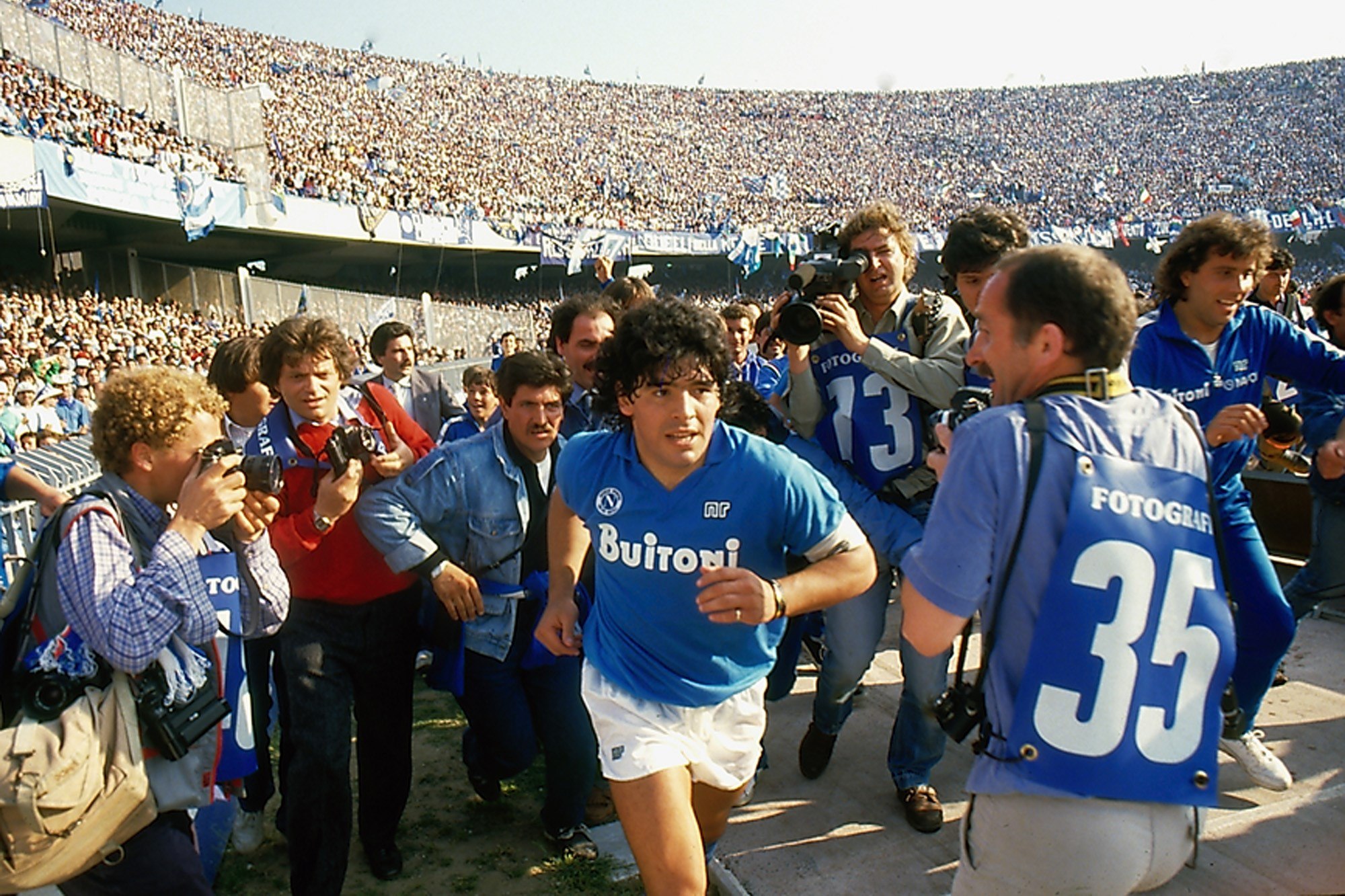 Imagen facilitada por el Festival de Cannes. La presencia de Maradona tenía que ser uno de los momentos especiales del Festival de Cannes pero una operación le ha impedido asistir al estreno del documental "Diego Maradona". (Foto Prensa Libre: EFE)