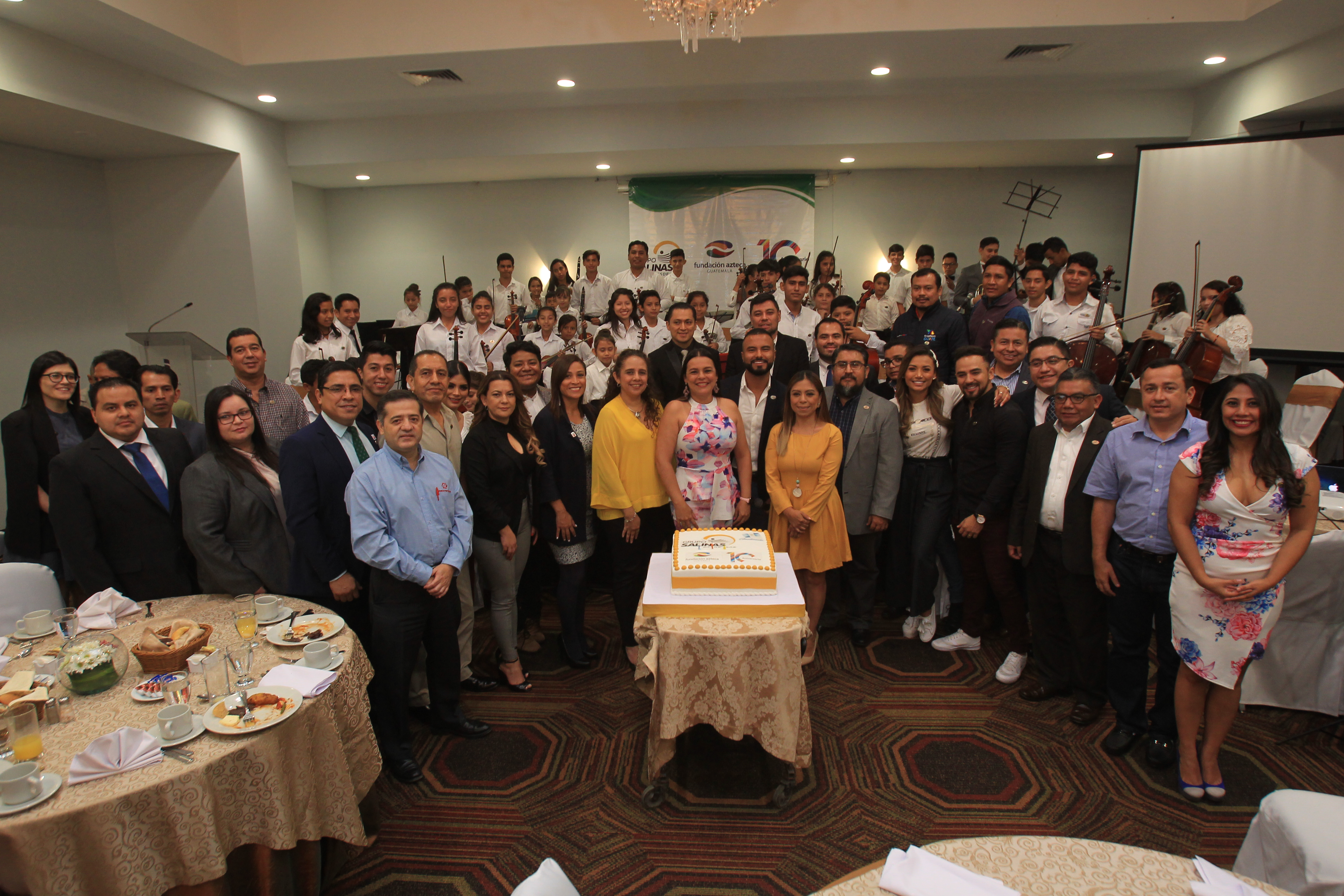 Fundación Azteca Guatemala festeja 10 años de operaciones en el país, brindado proyectos en áreas vulnerables.