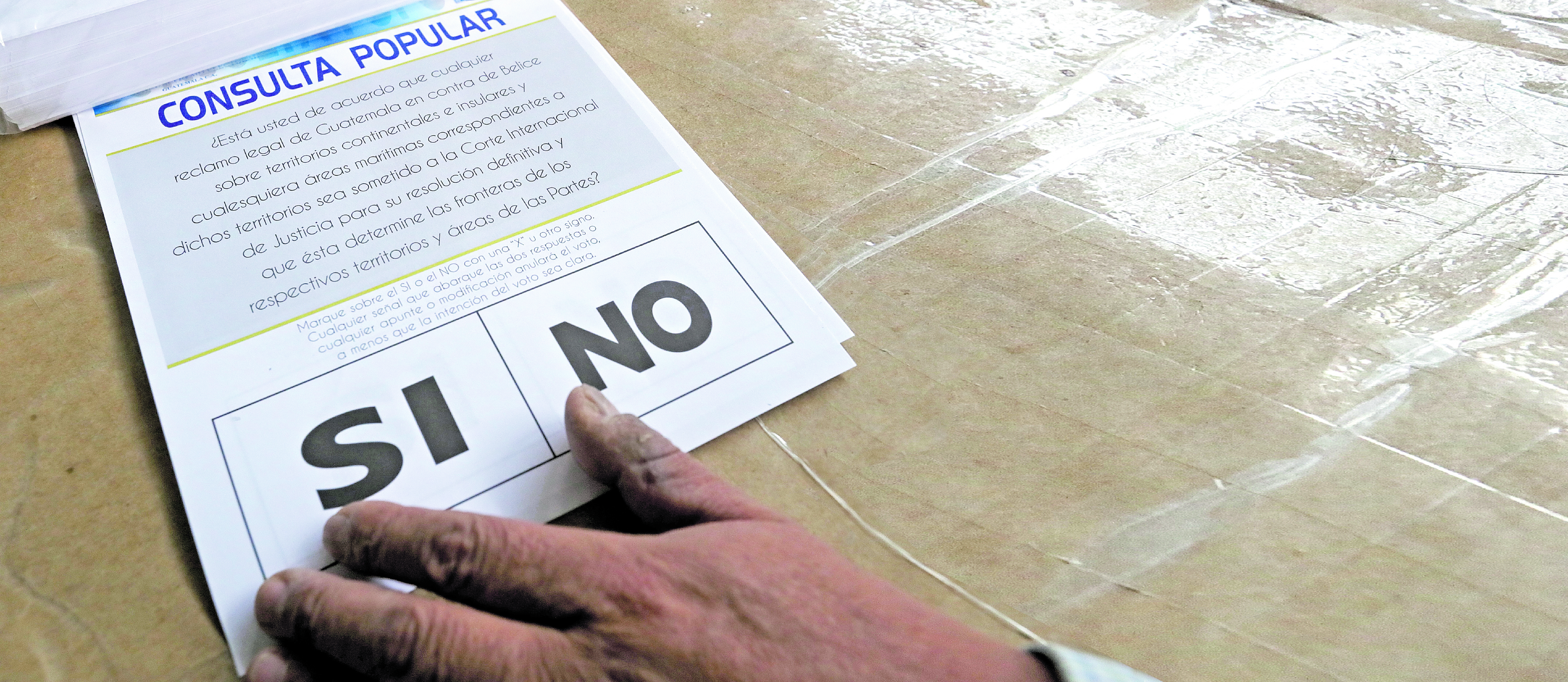 Guatemala celebró su Consulta Popular, en el que predominó el sí. (Foto Prensa Libre: Hemeroteca PL)