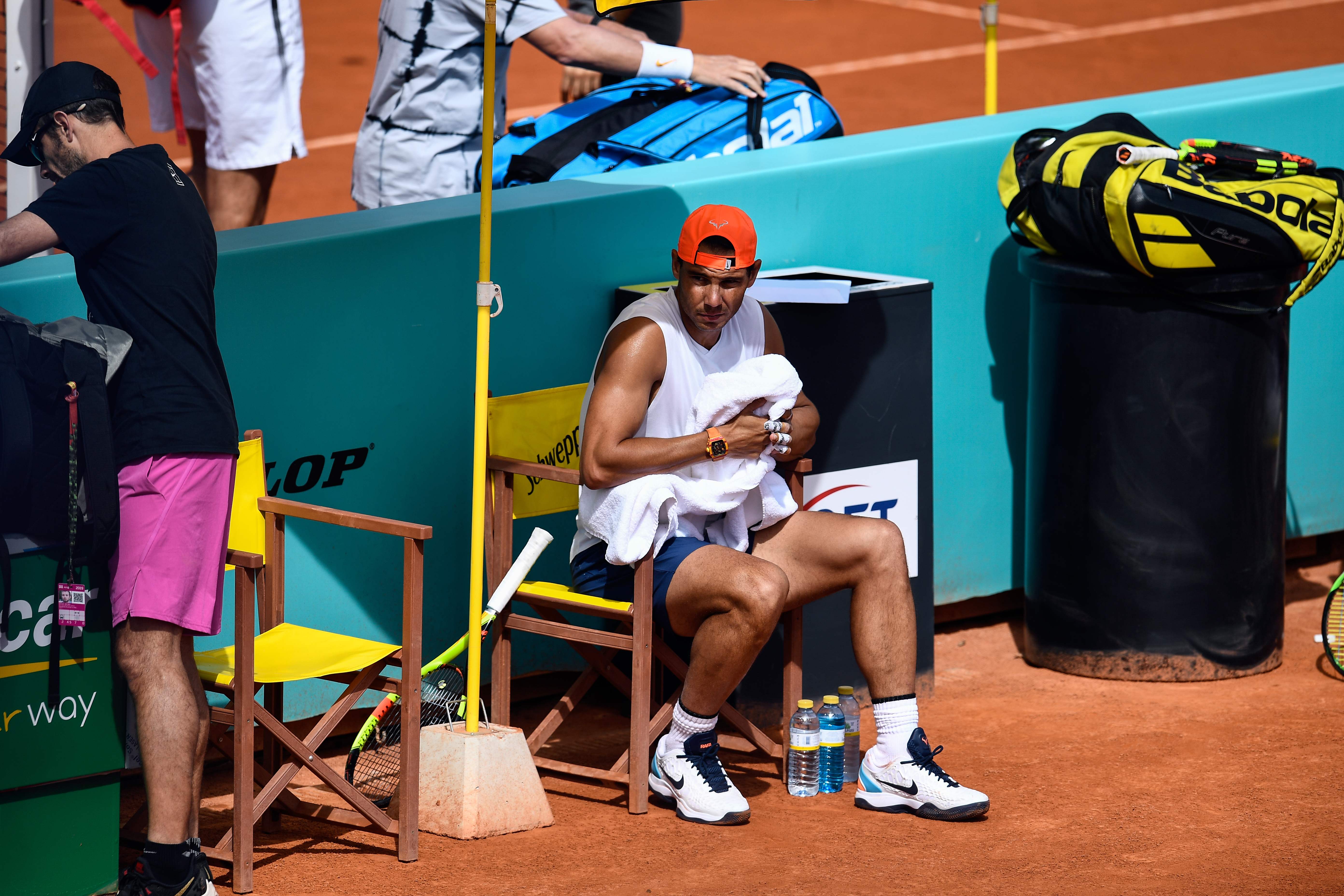 El tenista español Rafael Nadal (Foto Prensa Libre: AFP)