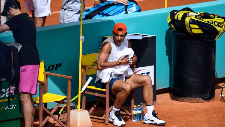 El tenista español Rafael Nadal (Foto Prensa Libre: AFP)