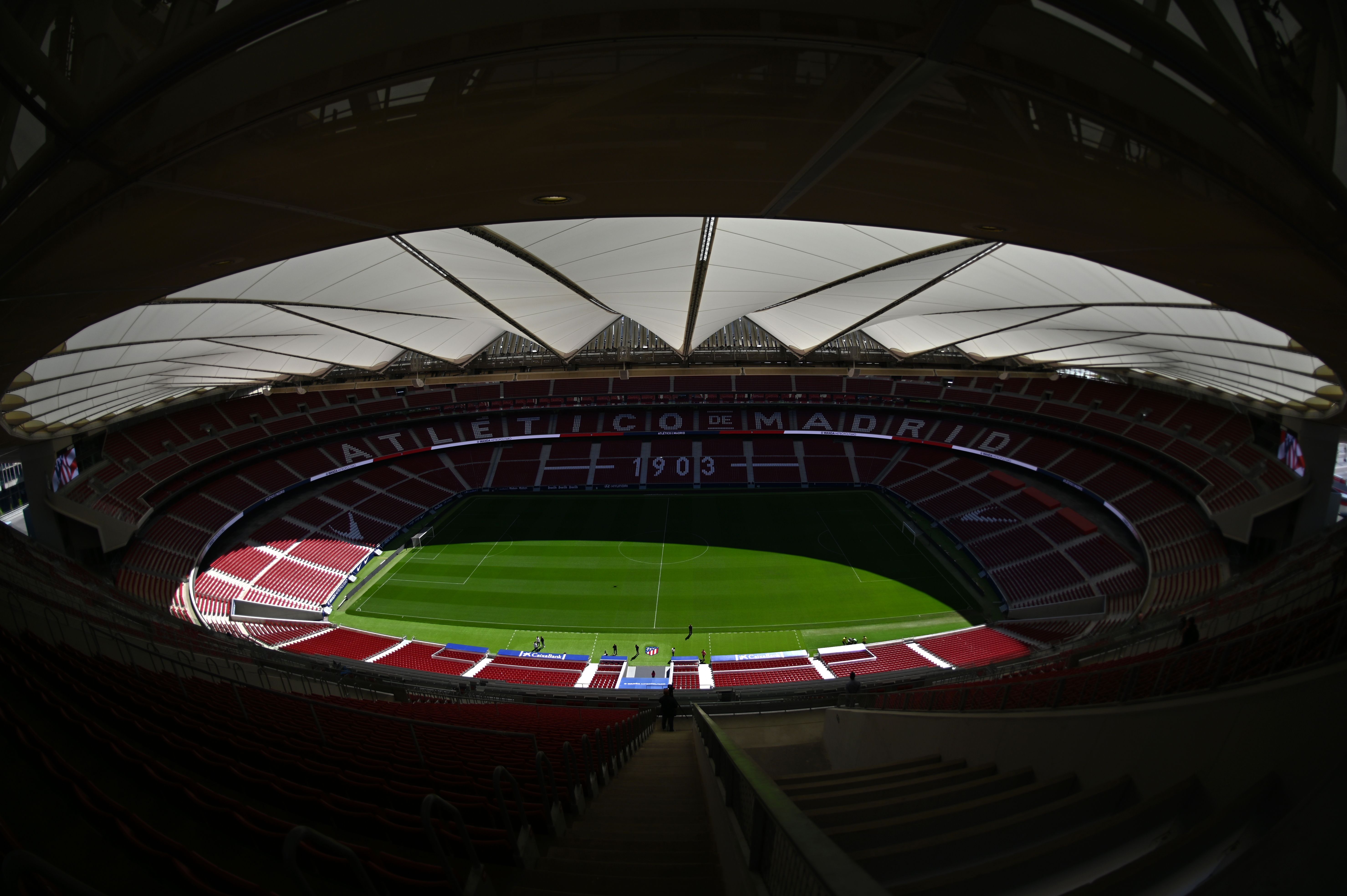 El Wanda Metropolitano será el escenario de la gran final de la Champions League, el próximo sábado. (Foto Prensa Libre: AFP)
