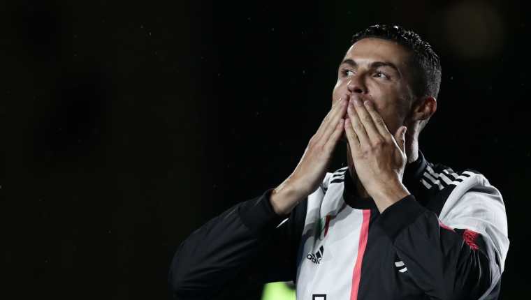 Cristiano Ronaldo, jugador de la Juventus. (Foto Prensa Libre: AFP)