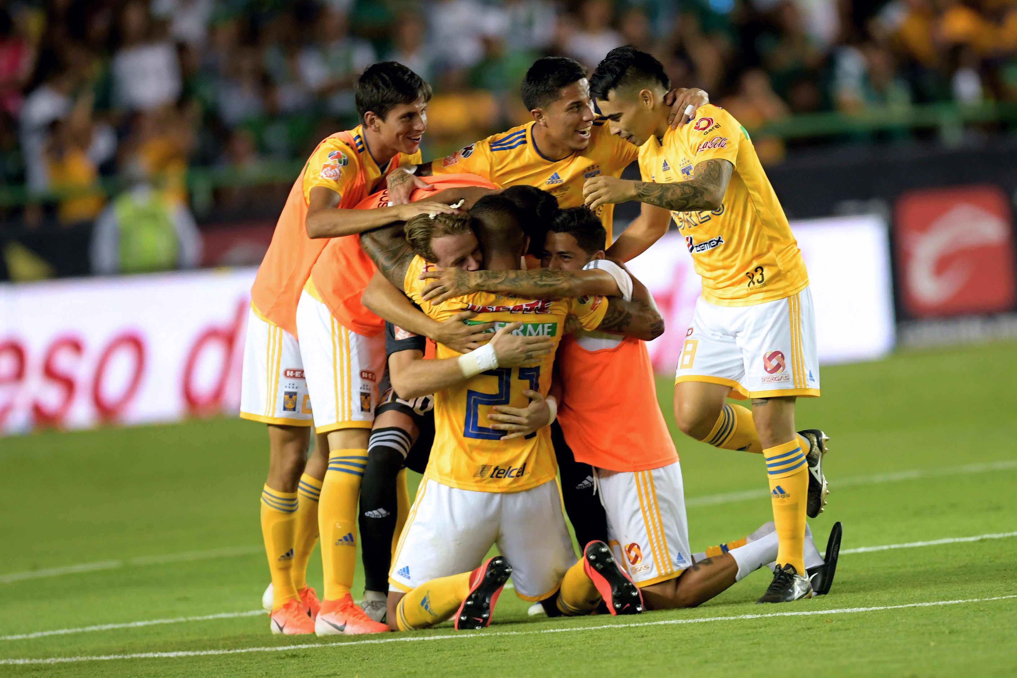 Los jugadores de Tigres esperan hacer un buen torneo. (Foto Prensa Libre: AFP)