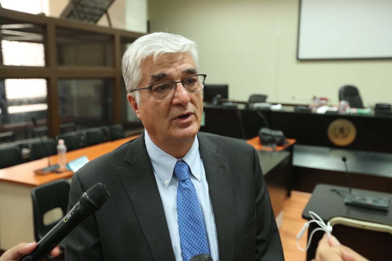 Carlos Vielmann, exministro de Gobernación implicado en el caso Pavón. (Foto Prensa Libre: Esbin García)