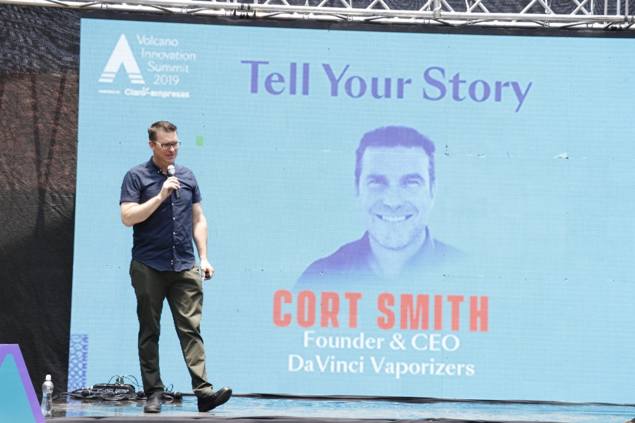 Cort Smith, Ceo de DaVinci Vaporizer, conocido como un "Pensador de soluciones" y etiquetado por Forbes como el "El hombre más interesante en tecnología". (Foto Prensa Libre: Julio Sicán)