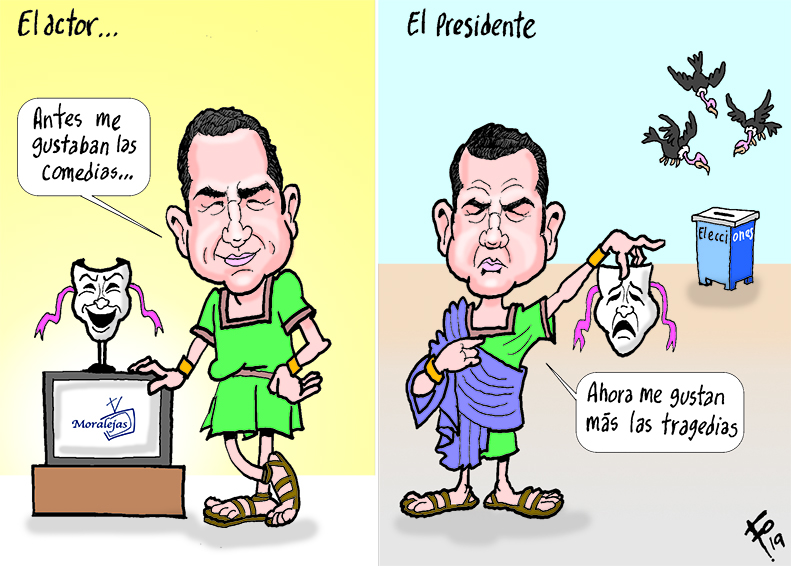 Personaje: Jimmy Morales.