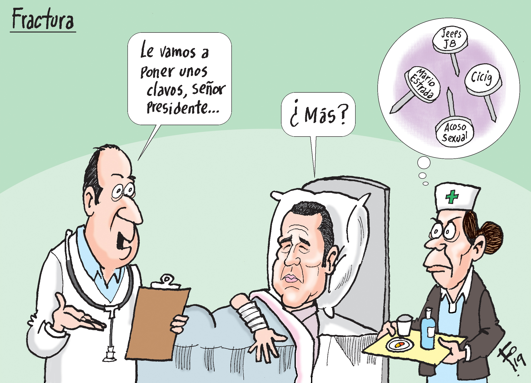 Personaje: Jimmy Morales.