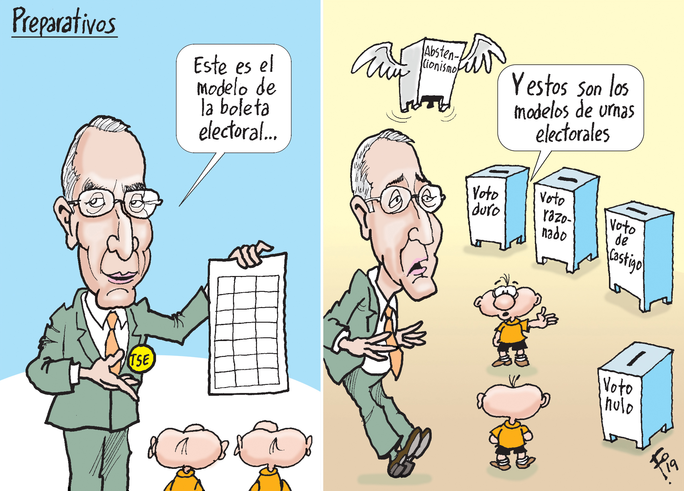 Personaje: Julio Solórzano.