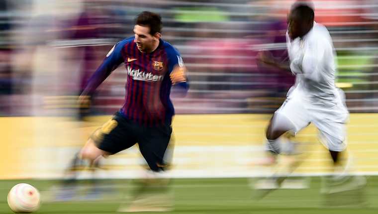 Lionel Messi es toda una leyenda en la tabla histórica de goleadores. (Foto Prensa libre: AFP)