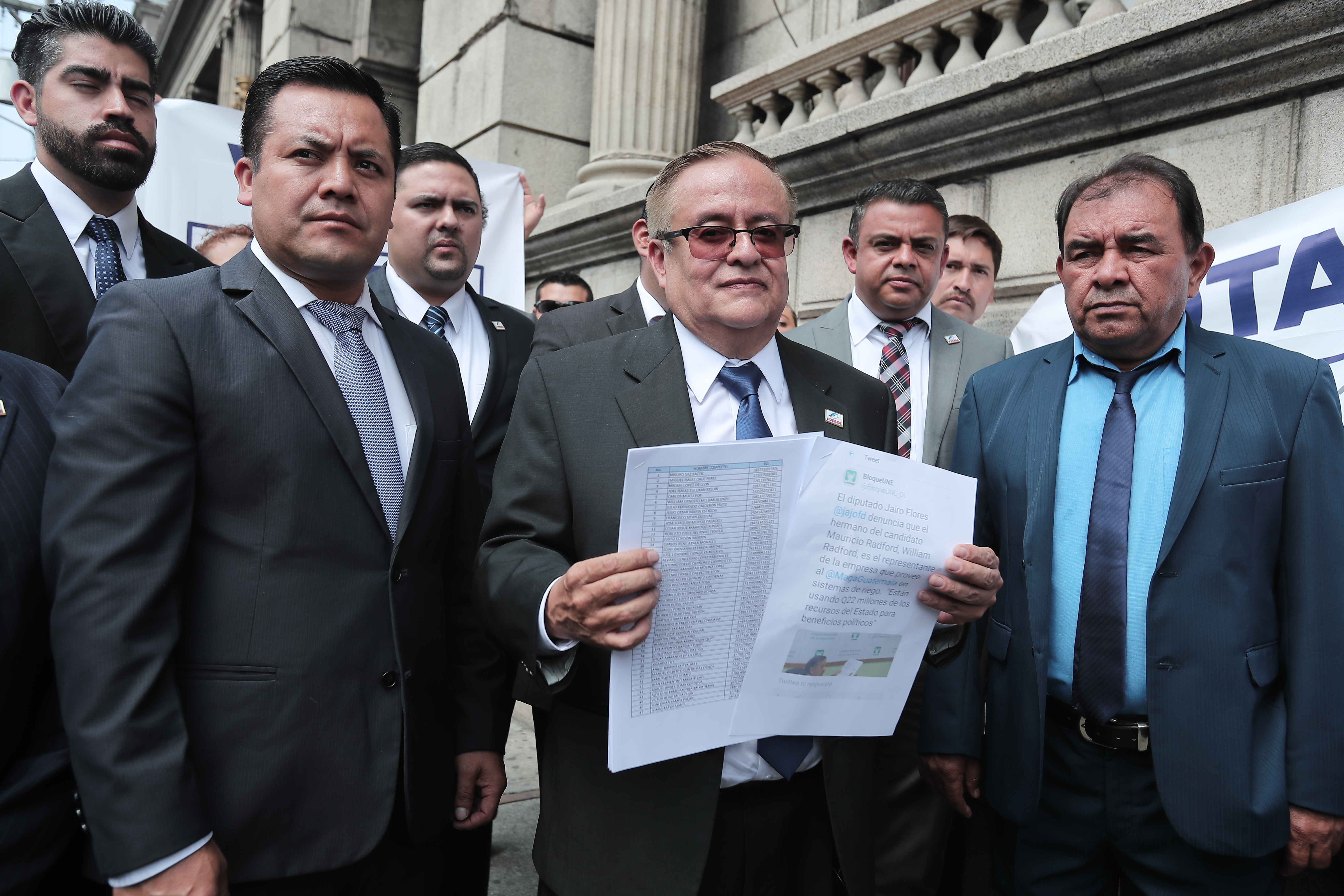 Mauricio Radford, candidato presidencial proclamado por Fuerza. (Foto Prensa Libre: Hemeroteca PL)