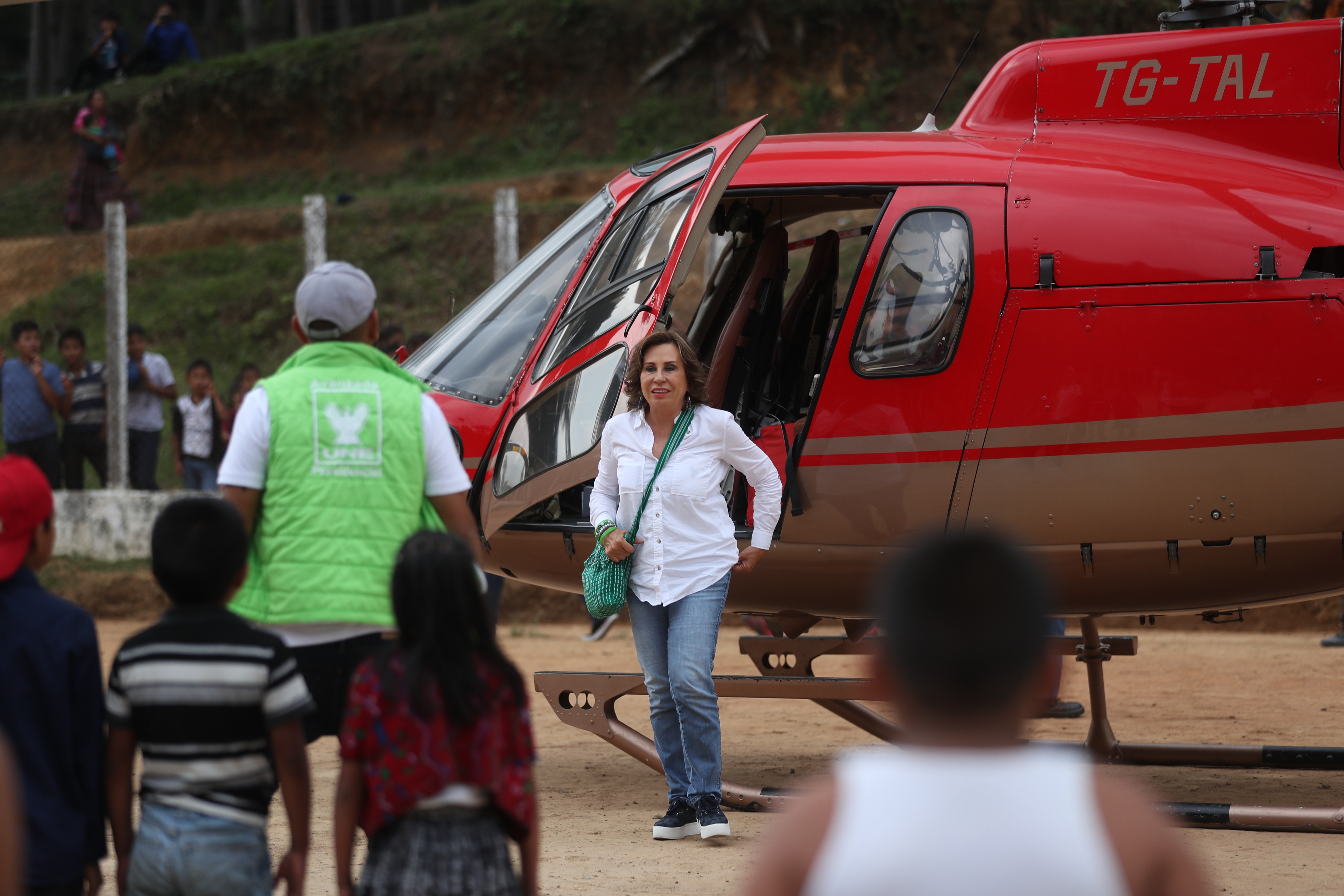 La candidata a la presidencia Sandra Torres fue favorecida con medidas cautelares contra editores y la gerente de ventas de "elPeriódico". (Foto Prensa Libre: Hemeroteca PL)