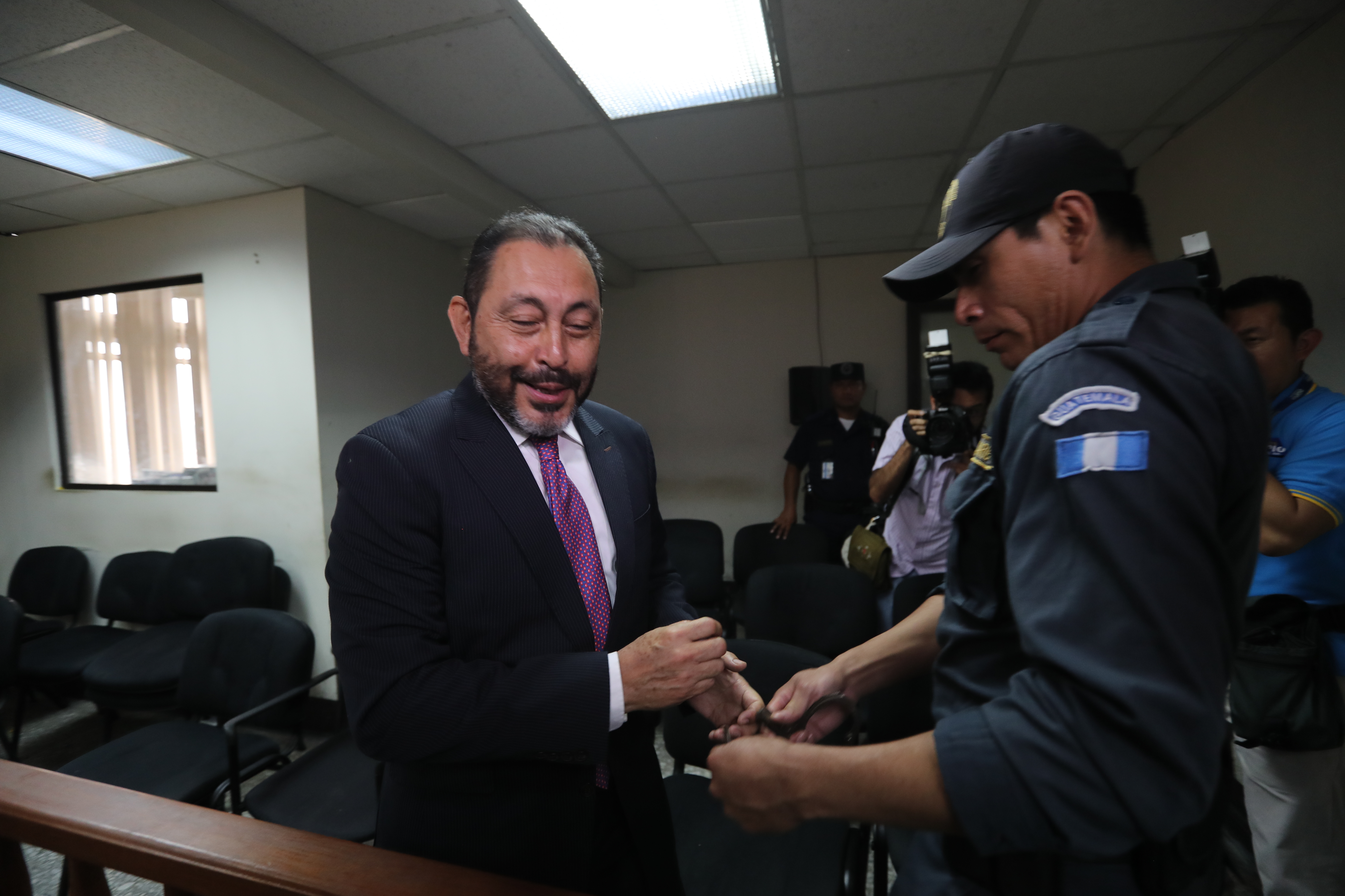 Héctor Mauricio López Bonilla, exministro de Gobernación, fue condenado a 13 años y 9 meses de prisión en la fase dos del caso Patrullas. (Foto Prensa Libre: Érick Ávila)