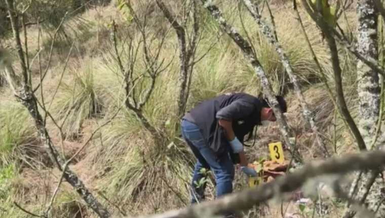 Los restos localizados en un área boscosa de Totonicapán pertenecen al niño Josué Santos Elías Tax Canastuj. (Foto Prensa Libre: Cortesía)