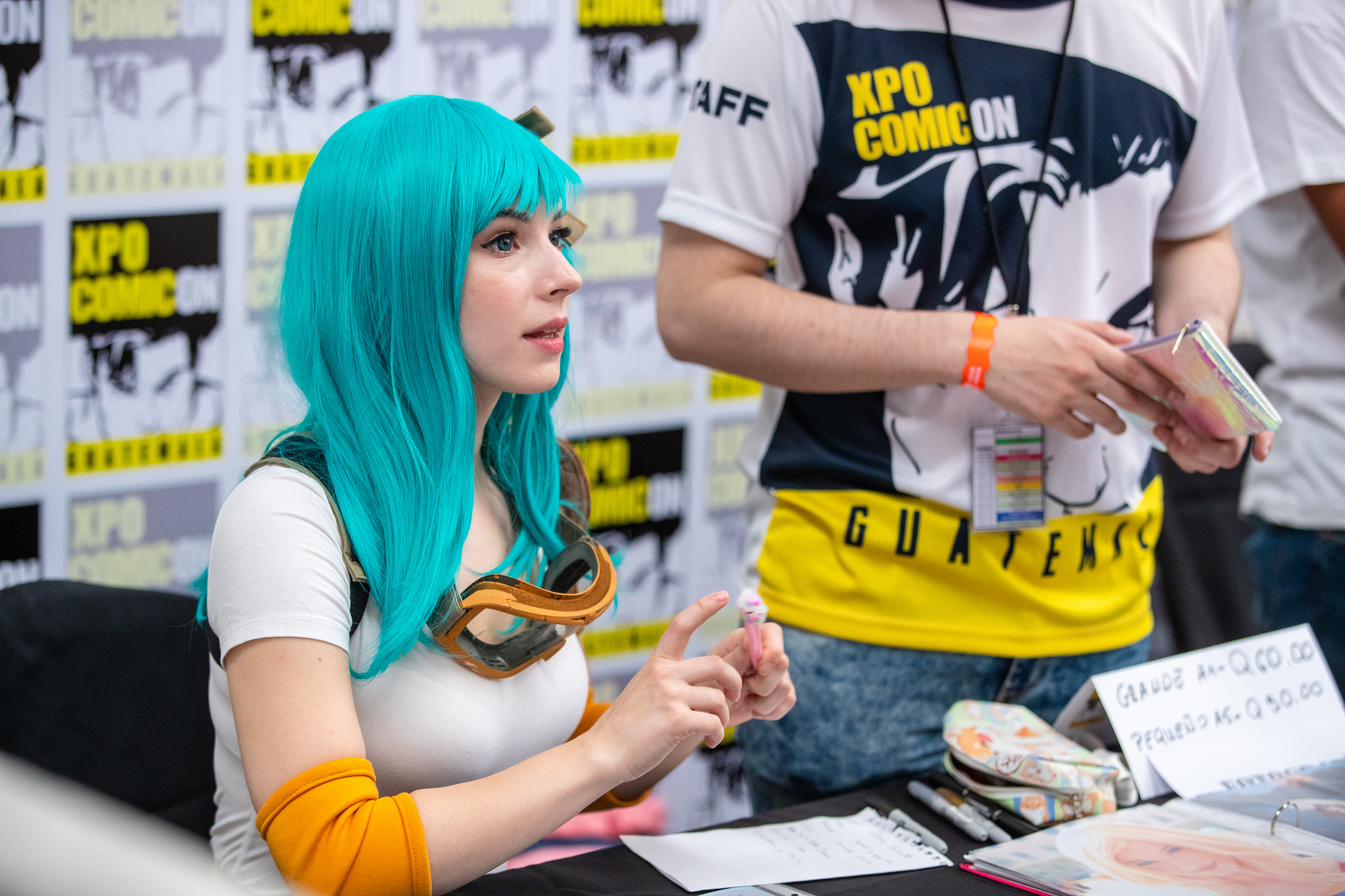 Desde Budapest, Hungría, Enji Night visitó Guatemala para la XPO COMICON 2019. (Foto Prensa Libre: Juan Diego González)