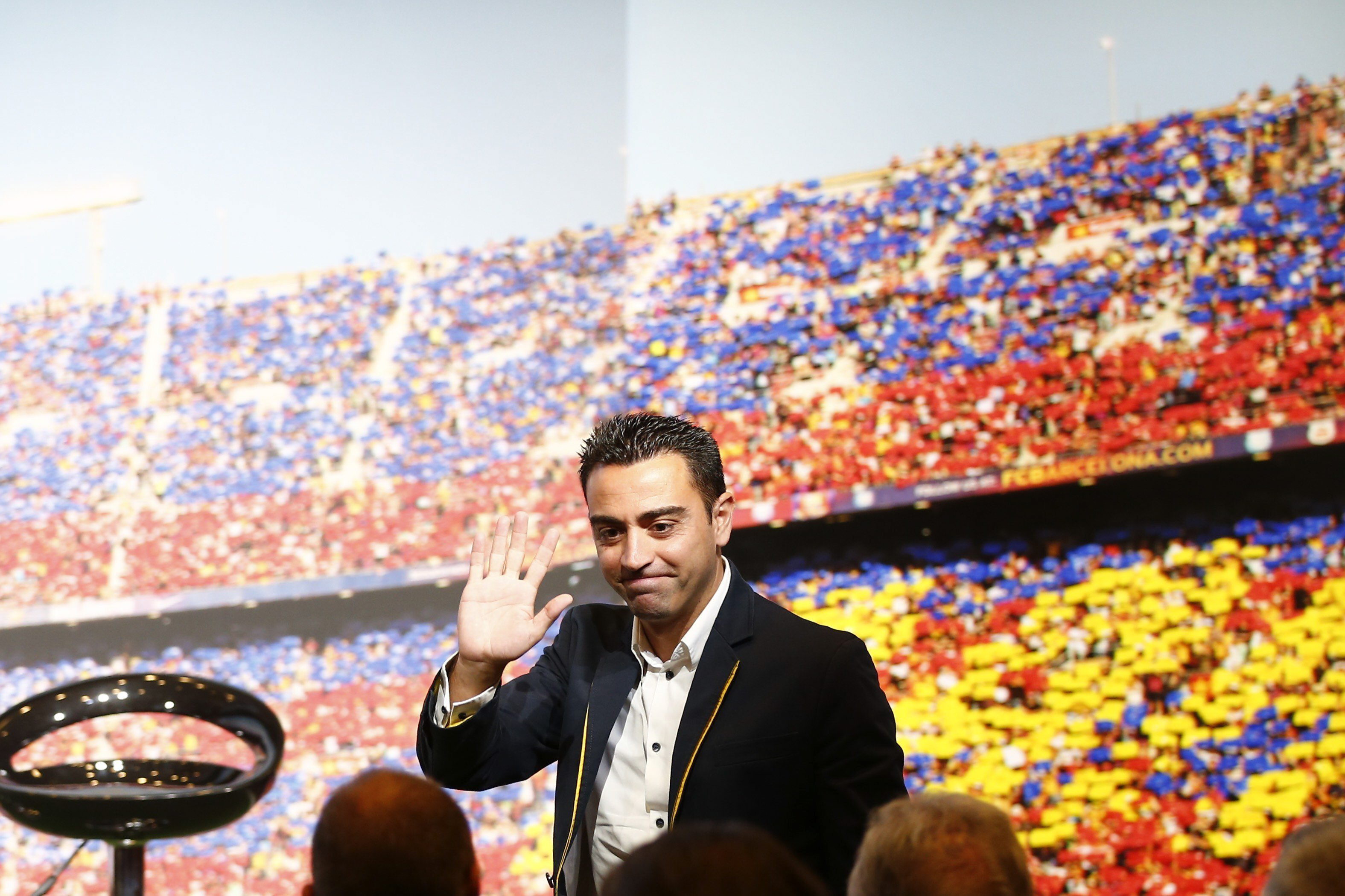 Xavi Hernández, dejó claro sus próximos objetivos. (Foto Prensa Libre: EFE)