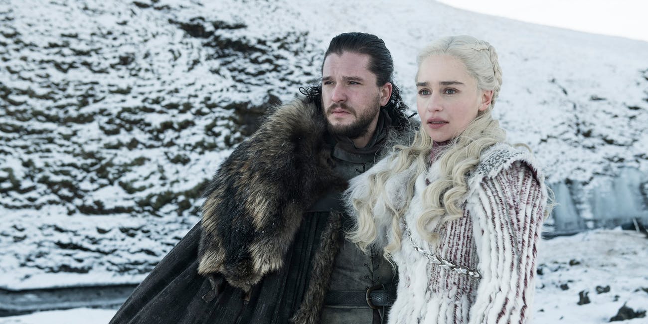 Jon Snow y Daenerys Targaryen. ¿Quién ganará el Juego de Tronos? (Foto Prensa Libre: HBO)
