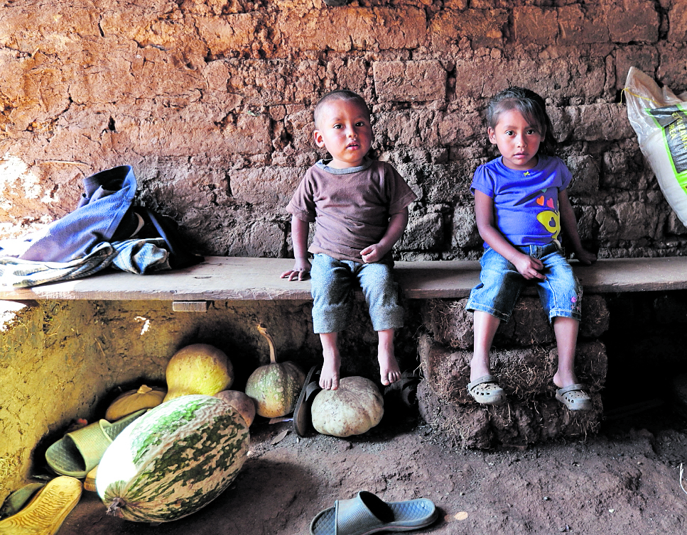 La desnutrición crónica continúa siendo un flagelo para el país, y en el monitoreo de la Venta de los Mil Días de Fundesa se evidencia que las  falencias en ese tema persisten. (Foto Prensa Libre: Hemeroteca PL)