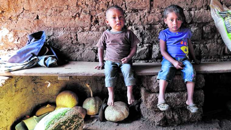 La desnutrición crónica continúa siendo un flagelo para el país, y en el monitoreo de la Venta de los Mil Días de Fundesa se evidencia que las  falencias en ese tema persisten. (Foto Prensa Libre: Hemeroteca PL)