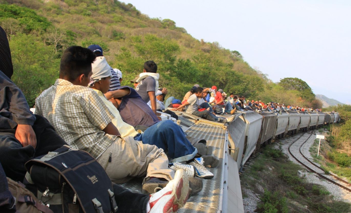 A diario migrantes de Guatemala, El Salvador y Honduras se aventuran a viajar a México, para llegar a EE. UU. (Foto Prensa Libre: Hemeroteca PL)