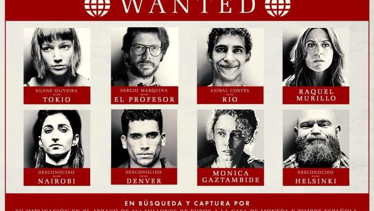 Revelan detalles de la nueva temporada de La Casa de Papel