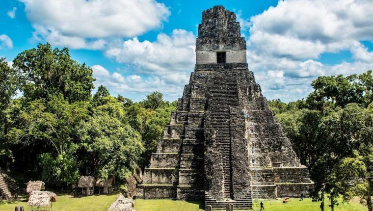 Tikal es conocida como una de las principales ciudades de la civilización Maya. (Foto Prensa Libre: Hemeroteca PL)