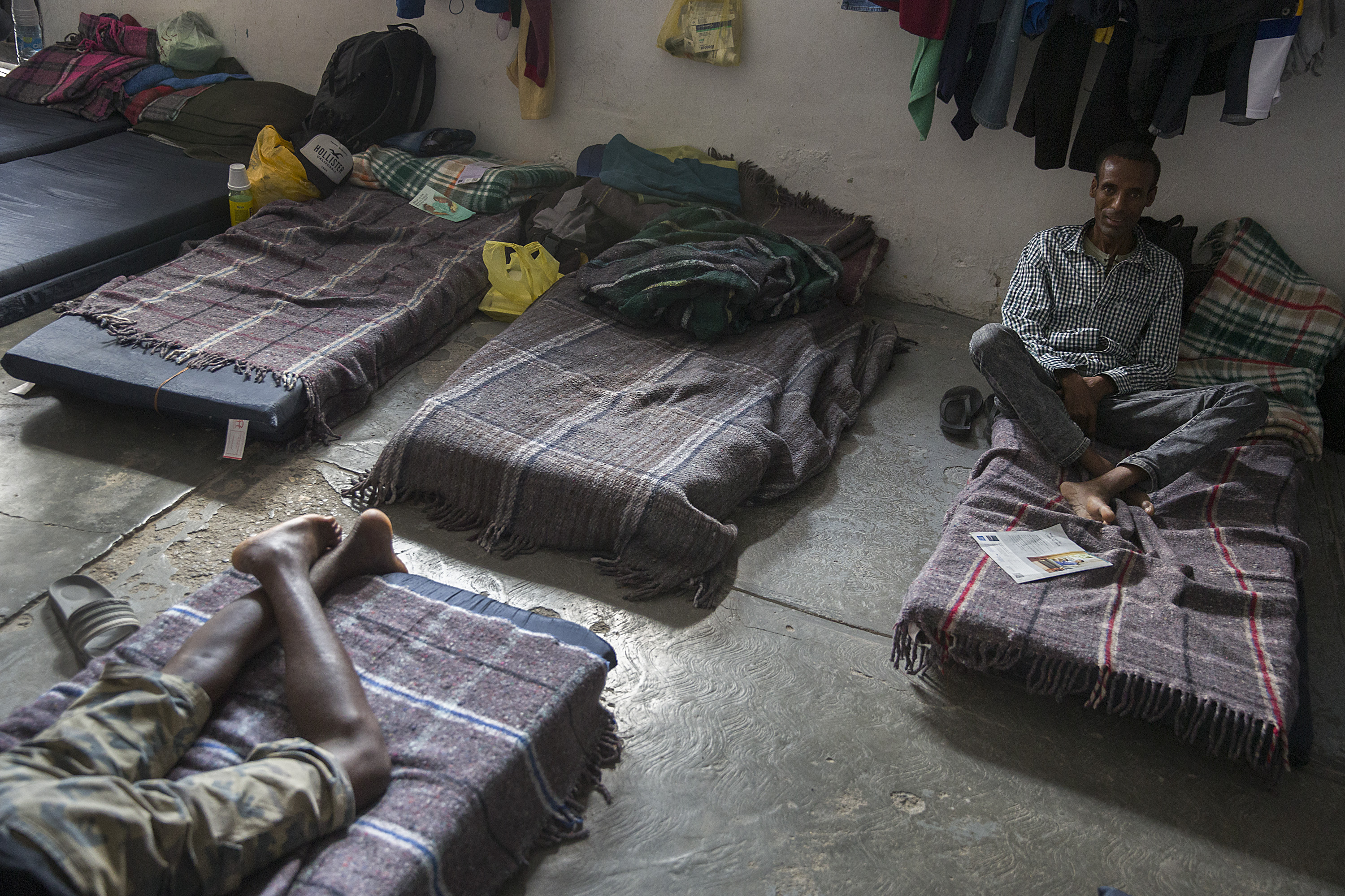 La condiciones de vida de los migrantes en el sur de México son complicadas. (Foto Prensa Libre: AFP)