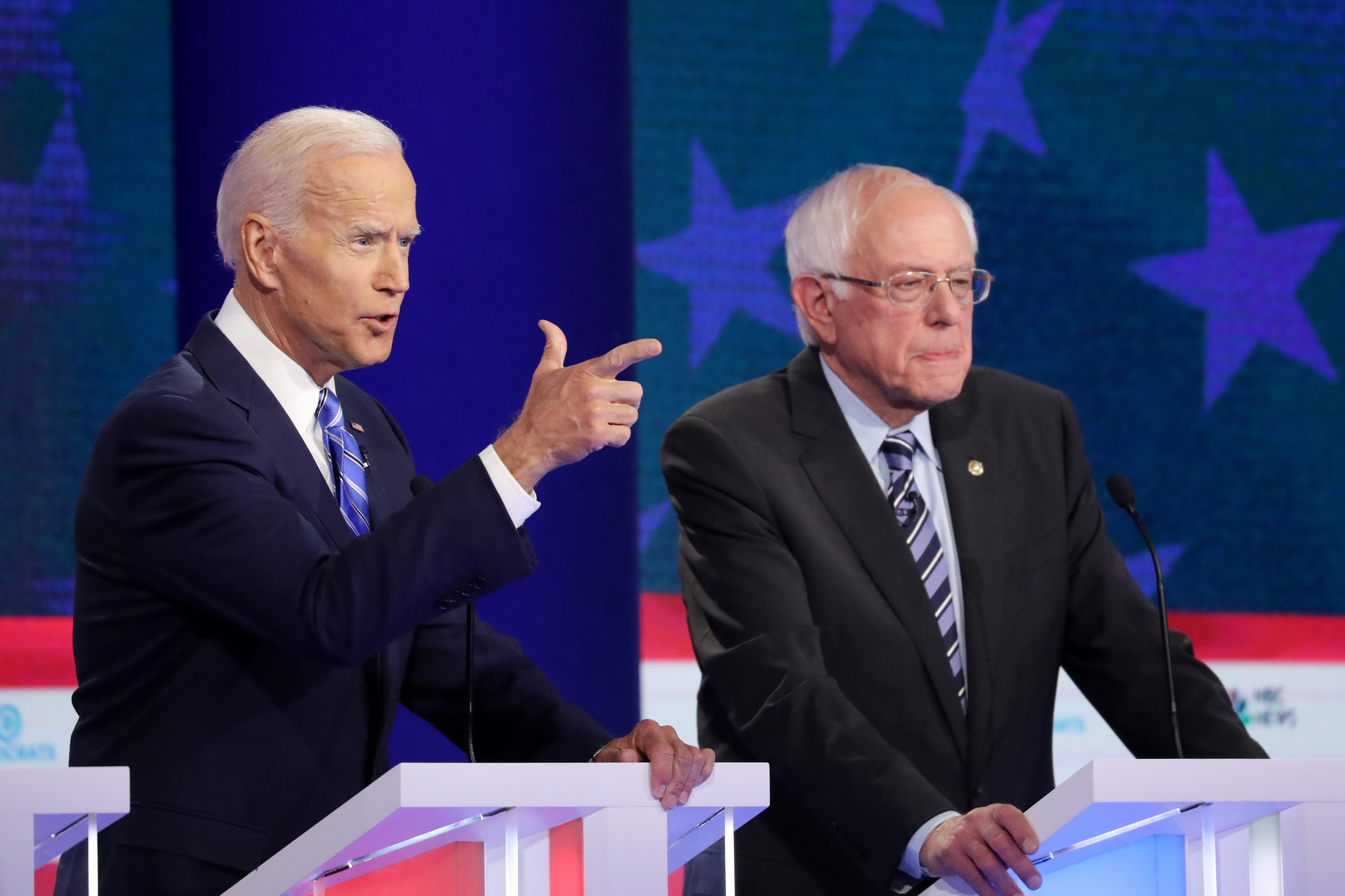Joe Biden, quien busca ser el candidato demócrata para las próximas elecciones presidenciales de EE.UU. criticó fuertemente a Donald Trump. (Foto Prensa Libre: AFP)