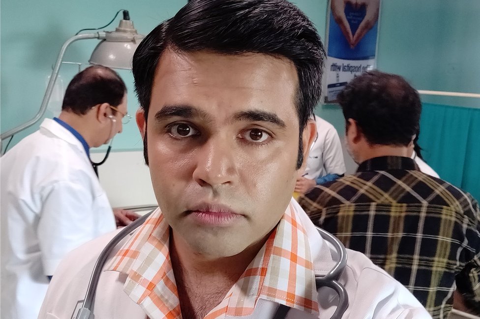 Jagdish Chaturvedi combina su profesión médica con la innovación tecnológica. (Foto Prensa Libre: Jagdish Chaturvedi)