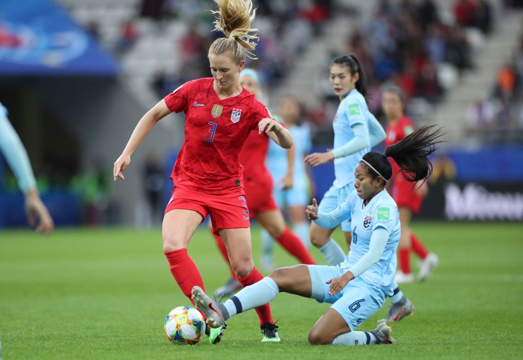 El partido entre Estados Unidos y Tailandia en el Mundial Femenino de Francia tuvo más goles que faltas. (Foto: Getty Images)