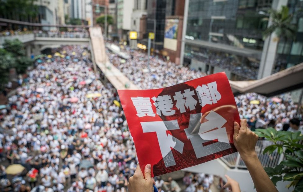La protesta del pasado domingo reunió a un millón de personas. Foto:Getty Images