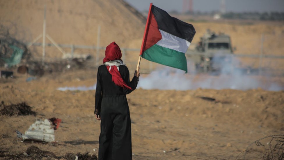 Donald Trump lo llama "el pacto del siglo". GETTY IMAGES