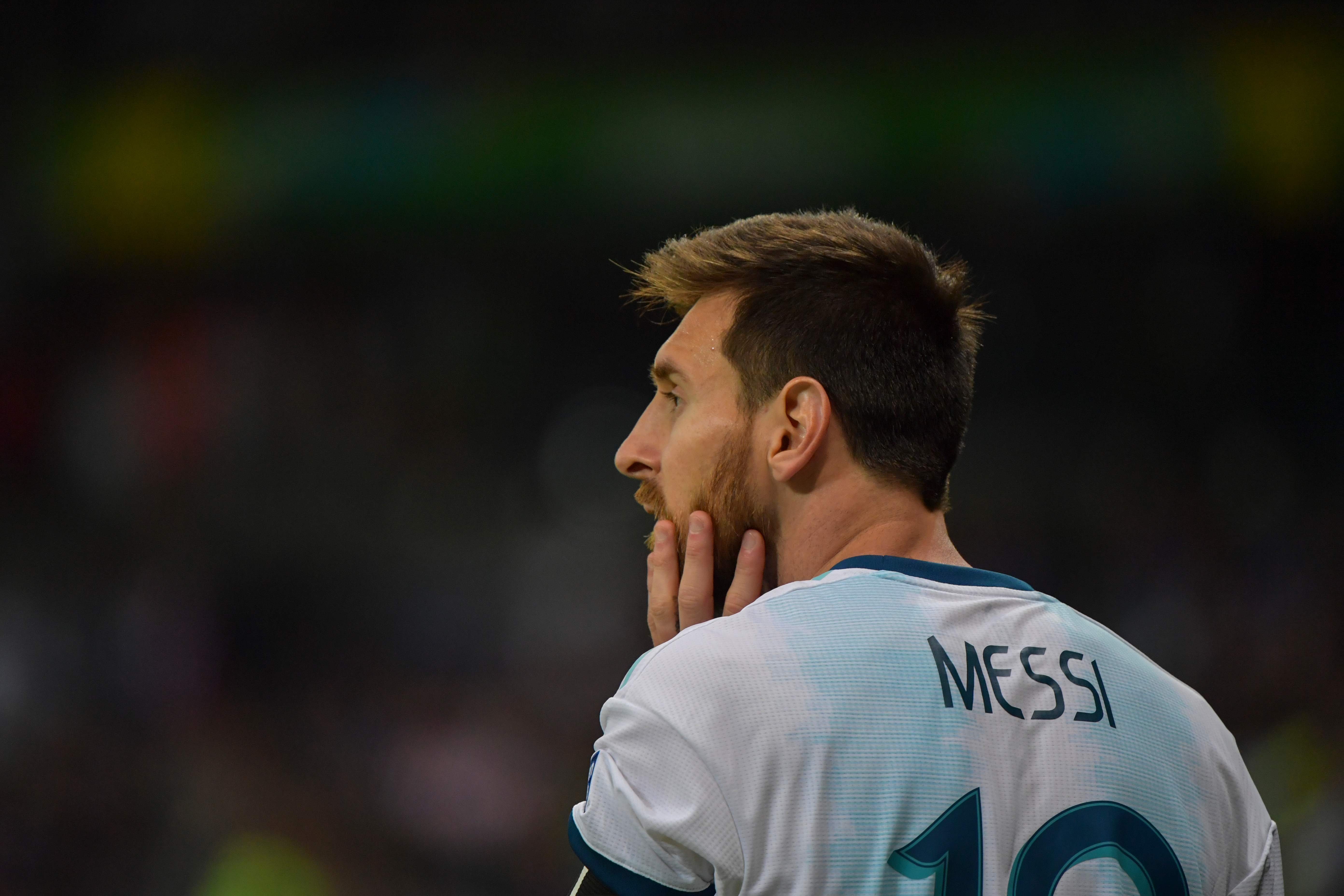 Lionel Messi volvió a sufrir un empate con Argentina. (Foto Prensa Libre: AFP)
