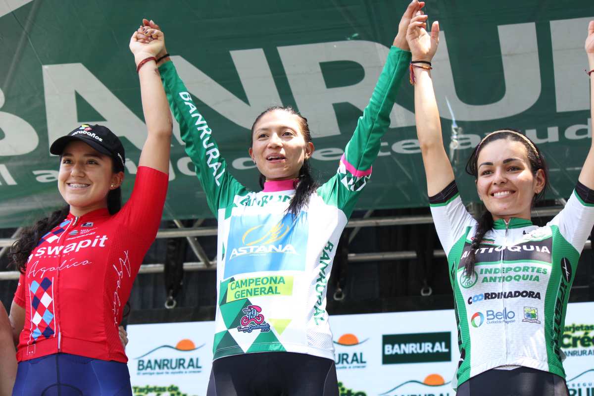 Liliana Moreno, de Astana, se corona campeona en el Vuelta Femenina a Guatemala