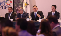 Presidente Jimmy Morales no participará en lanzamiento de Plan en Tapachula, Chiapas, México. (Foto Prensa Libre: Esbin García).