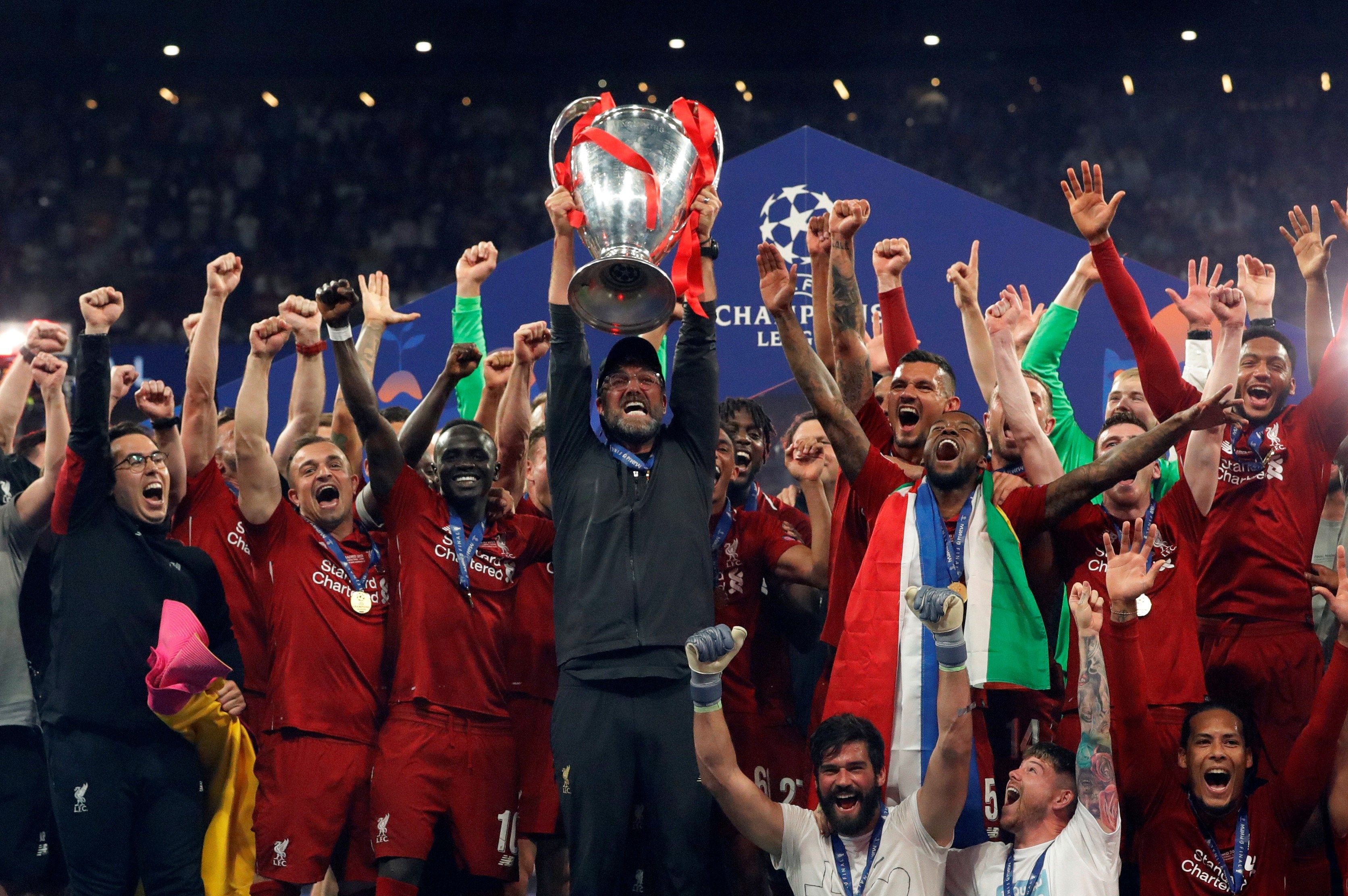 El último campeón de la Liga de Campeones de la Uefa fue el Liverpool. (Foto Prensa Libre: EFE)