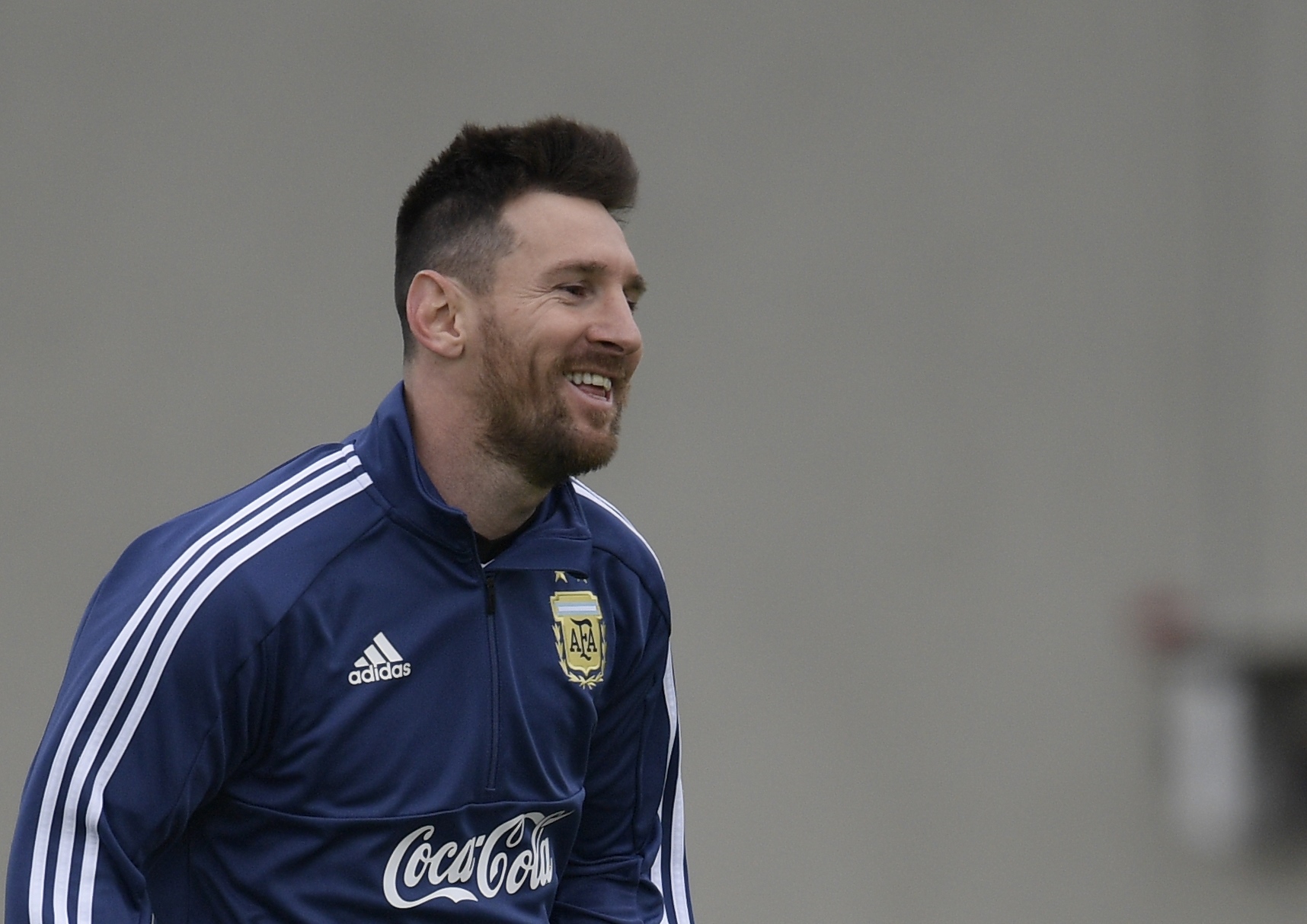 Lionel Messi vive nuevos aires con la Selección además de ser el maximo artillero de la Champions. (Foto Prensa Libre: AFP) 
