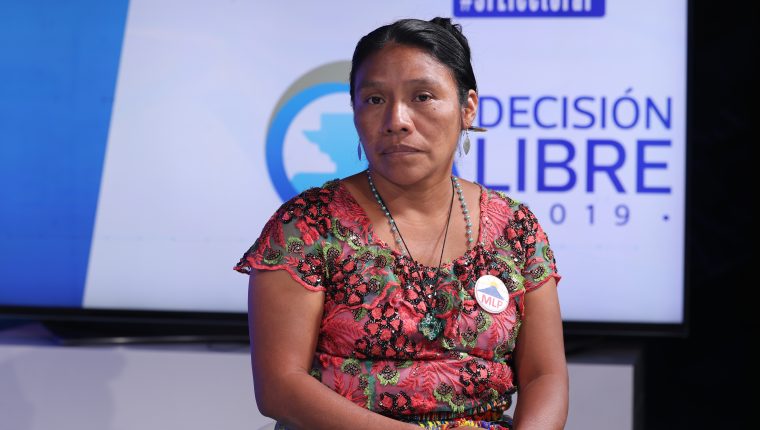 Thelma Cabrera candidata presidencial