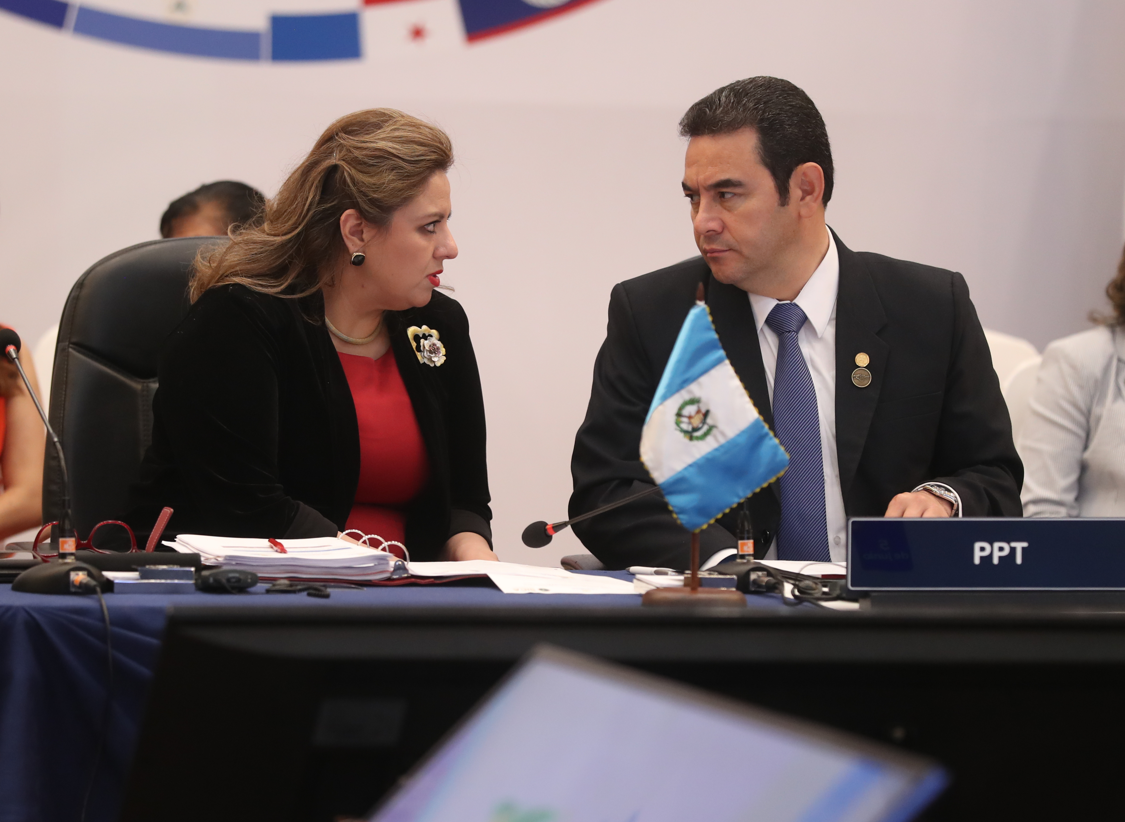 Cumbre de Jefes de Estado del Sistema de Integración Centro Americana (SICA) con la participación del presidente de Guatemala
Jimmy Morales, y la participación de  los gobernante de Panam, Juan Carlos Varela, y República Dominicana, Danilo Medina. Foto Prensa Libre Esbin García 