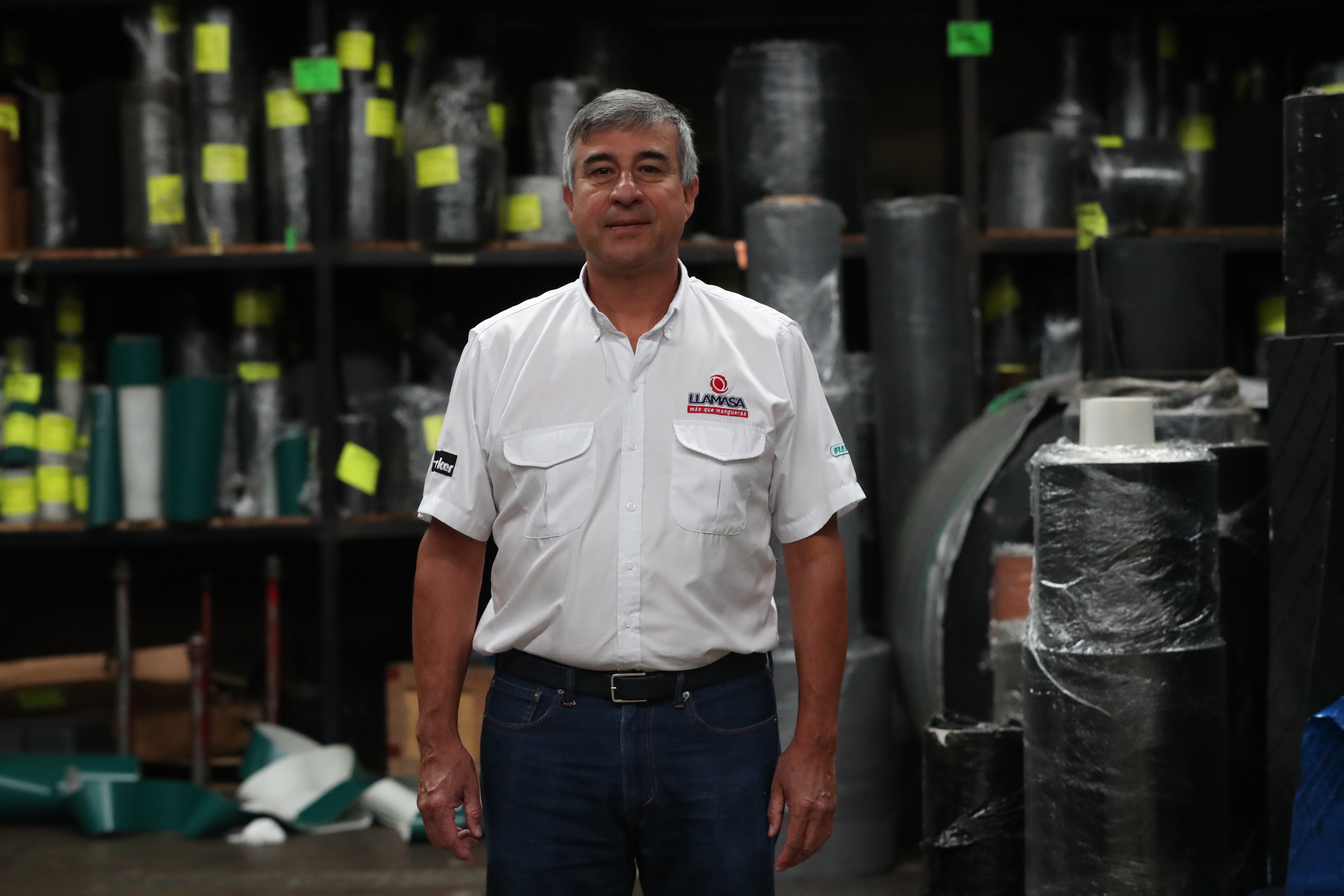 Édgar Montenegro, dirige la empresa familiar, Llamasa, que inició con su tío Marco Tulio Rivera. (Foto Prensa Libre: Raúl Juárez)