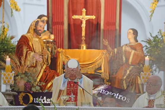 El Corpus Christi se celebra 60 días después del Domingo de Resurrección. Foto Prensa Libre: Óscar Rivas